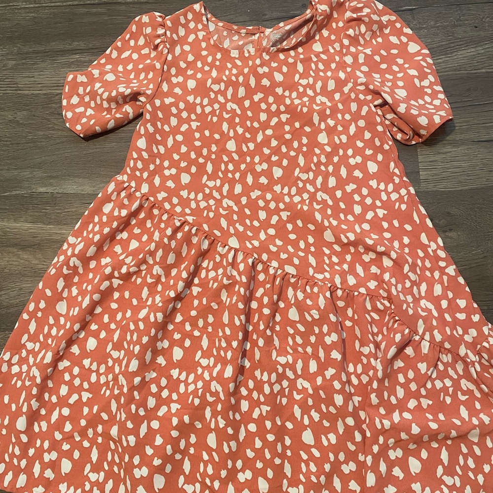Wonder Nation Pink Puff Sleeve Sundress